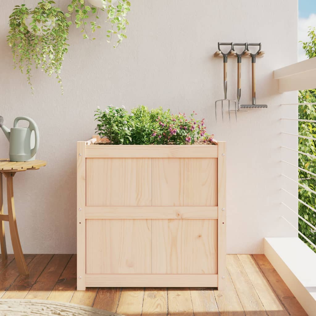 Plantenbak 70x70x70 cm massief grenenhout is nu te koop bij PeponiXL, paradijselijk wonen!