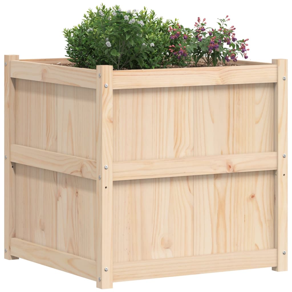 Plantenbak 70x70x70 cm massief grenenhout is nu te koop bij PeponiXL, paradijselijk wonen!