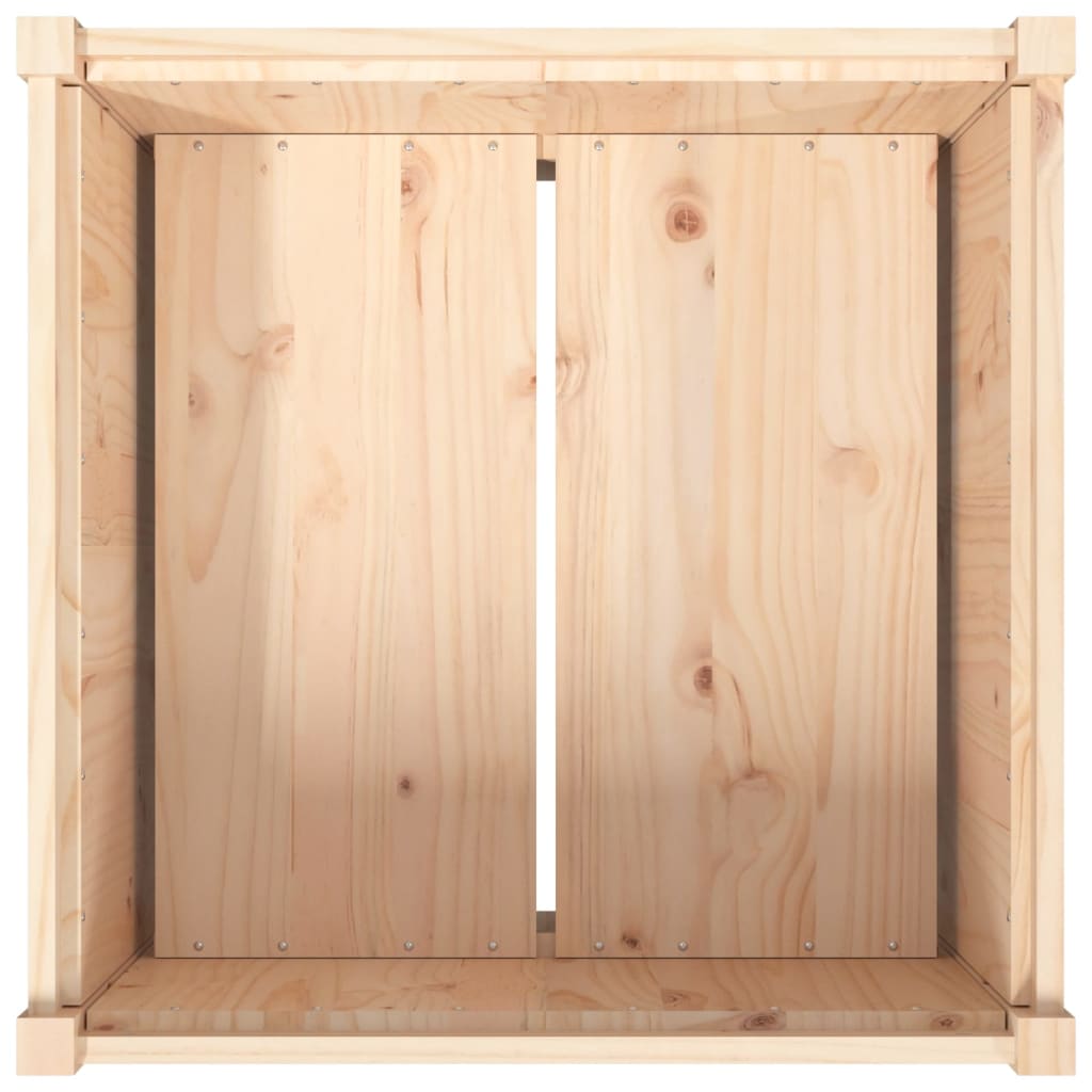 Plantenbak 70x70x70 cm massief grenenhout is nu te koop bij PeponiXL, paradijselijk wonen!