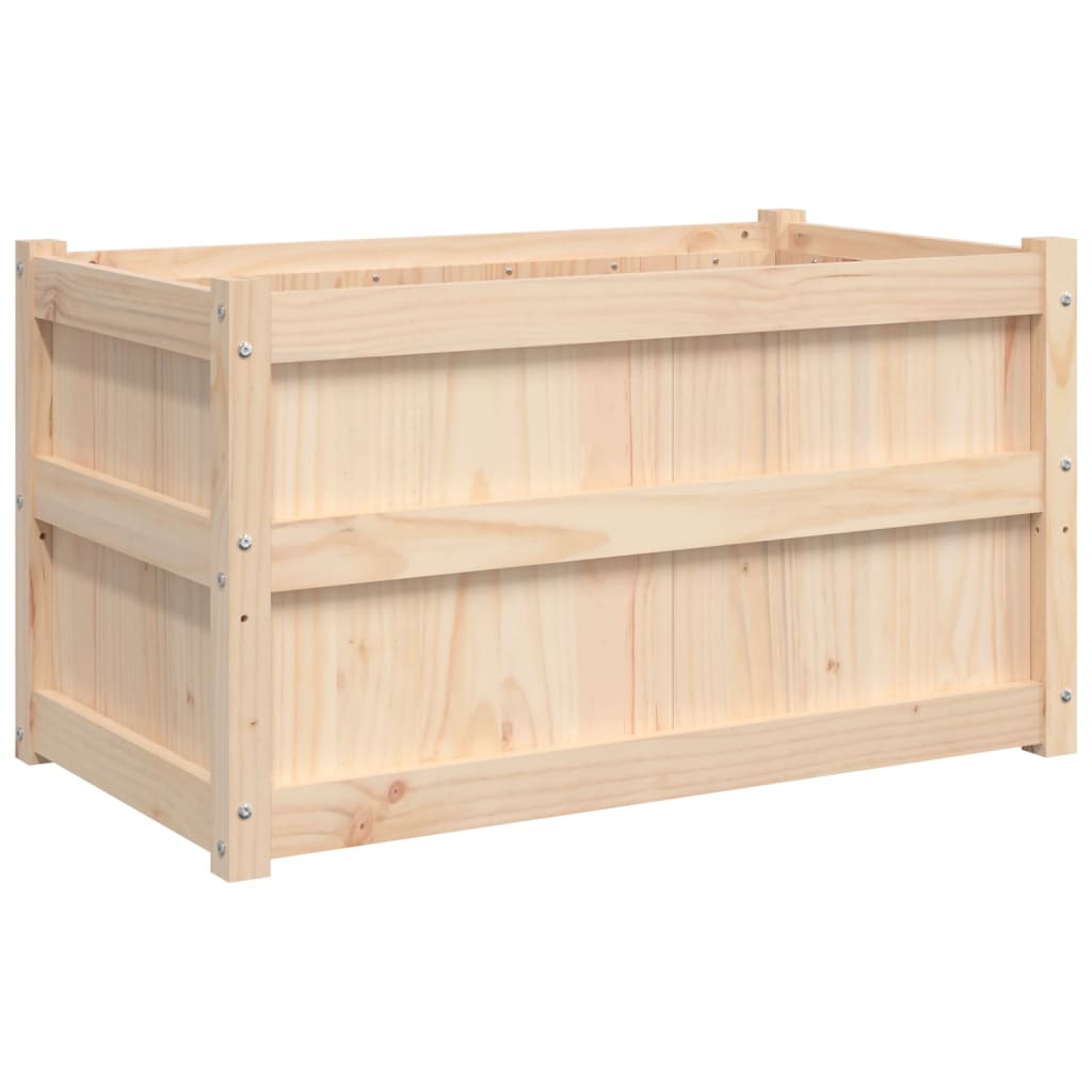 Plantenbak 90x50x50 cm massief grenenhout is nu te koop bij PeponiXL, paradijselijk wonen!