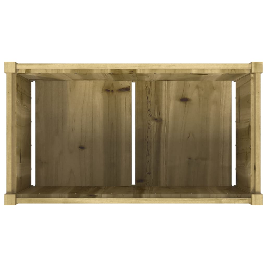Plantenbakken 2 st cm geïmpregneerd hout is nu te koop bij PeponiXL, paradijselijk wonen!