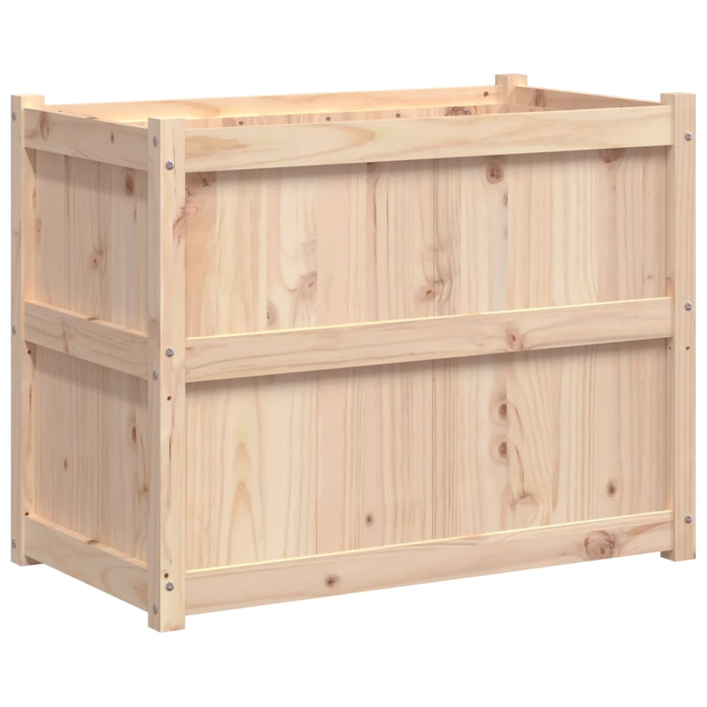 Plantenbak 90x50x70 cm massief grenenhout is nu te koop bij PeponiXL, paradijselijk wonen!