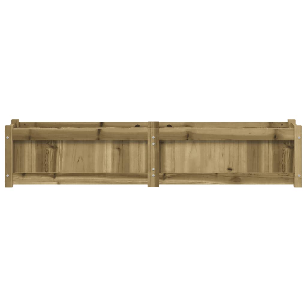 Plantenbakken 2 st cm geïmpregneerd hout is nu te koop bij PeponiXL, paradijselijk wonen!