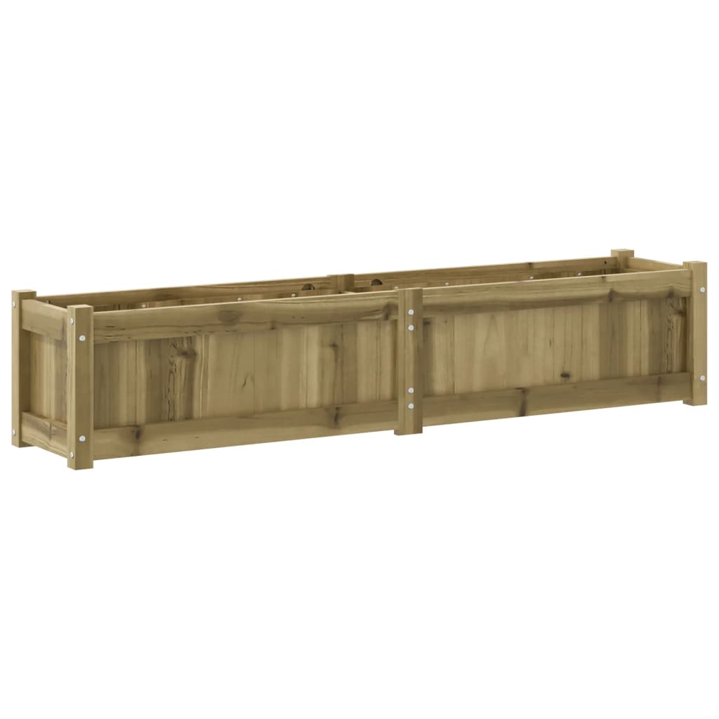 Plantenbakken 2 st cm geïmpregneerd hout is nu te koop bij PeponiXL, paradijselijk wonen!