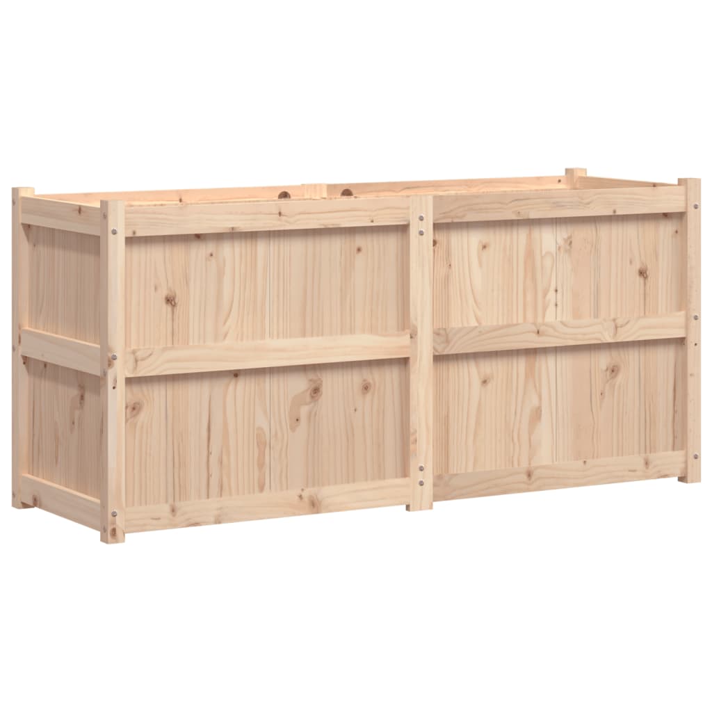 Plantenbak 150x50x70 cm massief grenenhout is nu te koop bij PeponiXL, paradijselijk wonen!