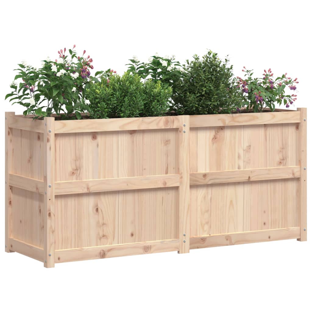 Plantenbak 150x50x70 cm massief grenenhout is nu te koop bij PeponiXL, paradijselijk wonen!