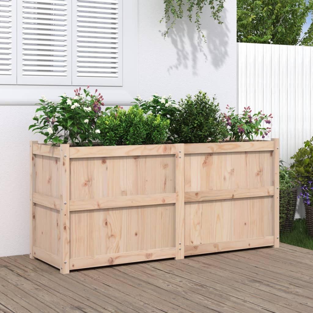 Plantenbak 150x50x70 cm massief grenenhout is nu te koop bij PeponiXL, paradijselijk wonen!
