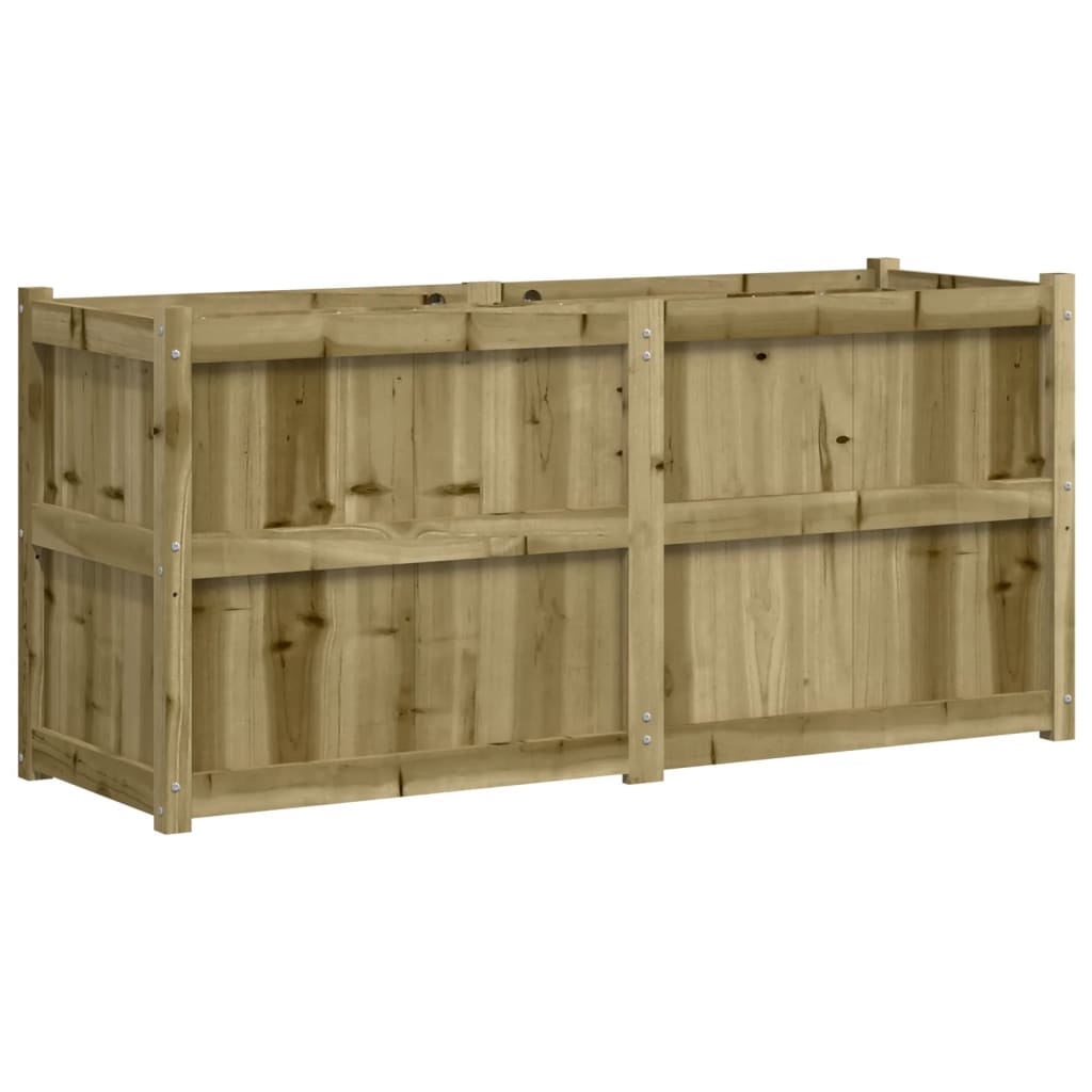 Plantenbak 150x50x70 cm geïmpregneerd grenenhout is nu te koop bij PeponiXL, paradijselijk wonen!