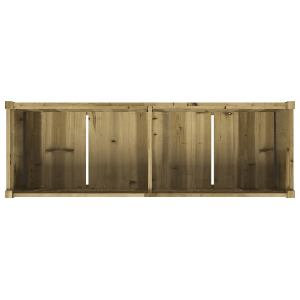 Plantenbak 150x50x70 cm geïmpregneerd grenenhout is nu te koop bij PeponiXL, paradijselijk wonen!