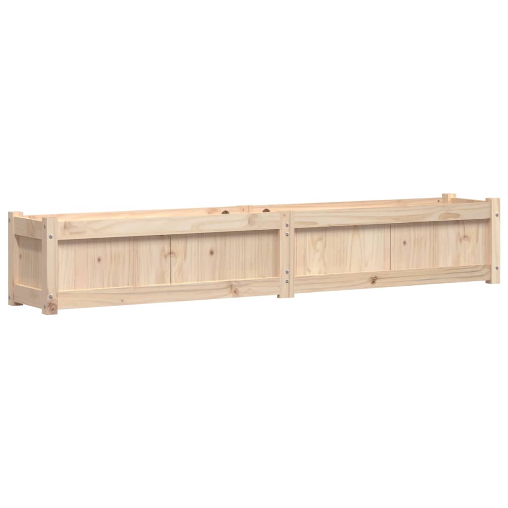 Plantenbak 180x31x31 cm massief grenenhout is nu te koop bij PeponiXL, paradijselijk wonen!