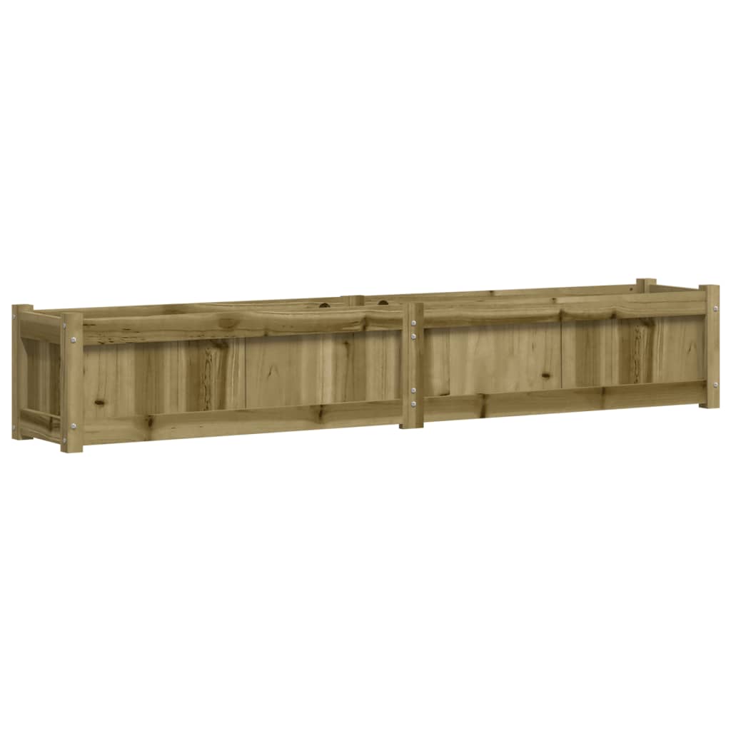 Plantenbakken 2 st cm geïmpregneerd hout is nu te koop bij PeponiXL, paradijselijk wonen!