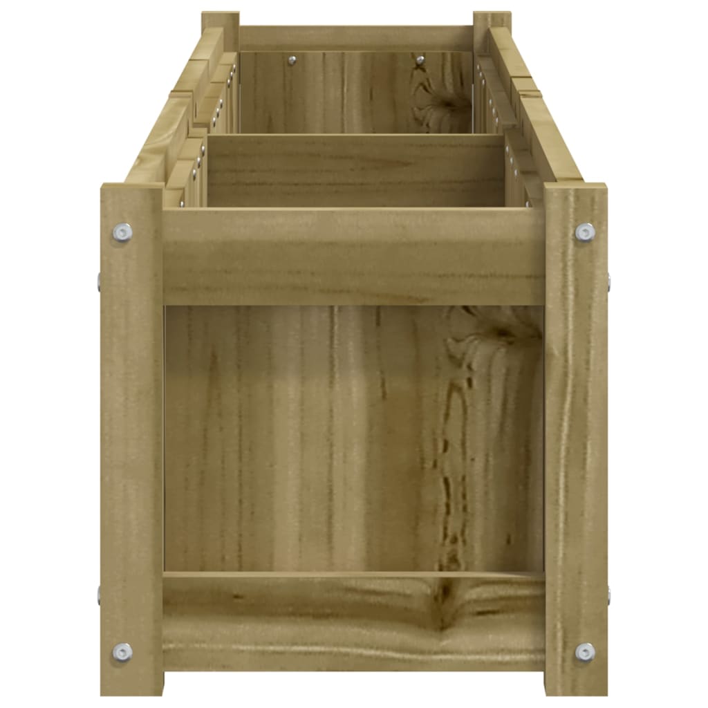 Plantenbakken 2 st cm geïmpregneerd hout is nu te koop bij PeponiXL, paradijselijk wonen!