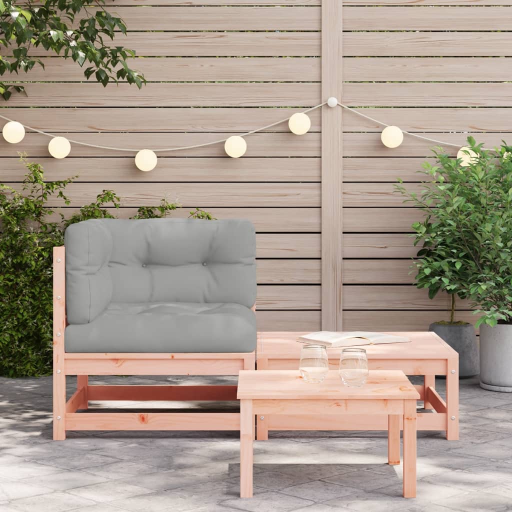 Tuinhoekbank met kussens en voetenbank is nu te koop bij PeponiXL, paradijselijk wonen!
