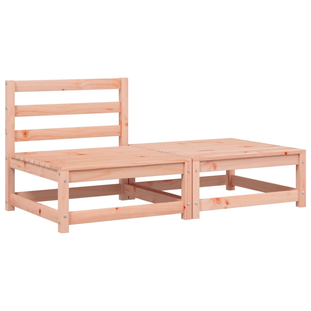 Tuinbank zonder armleuningen met kussens en voetenbank is nu te koop bij PeponiXL, paradijselijk wonen!