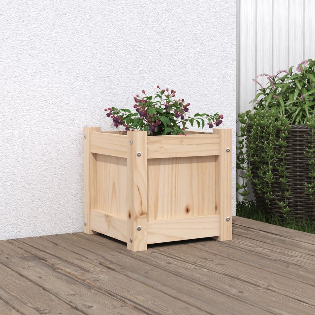 Plantenbak 31x31x31 cm massief grenenhout is nu te koop bij PeponiXL, paradijselijk wonen!