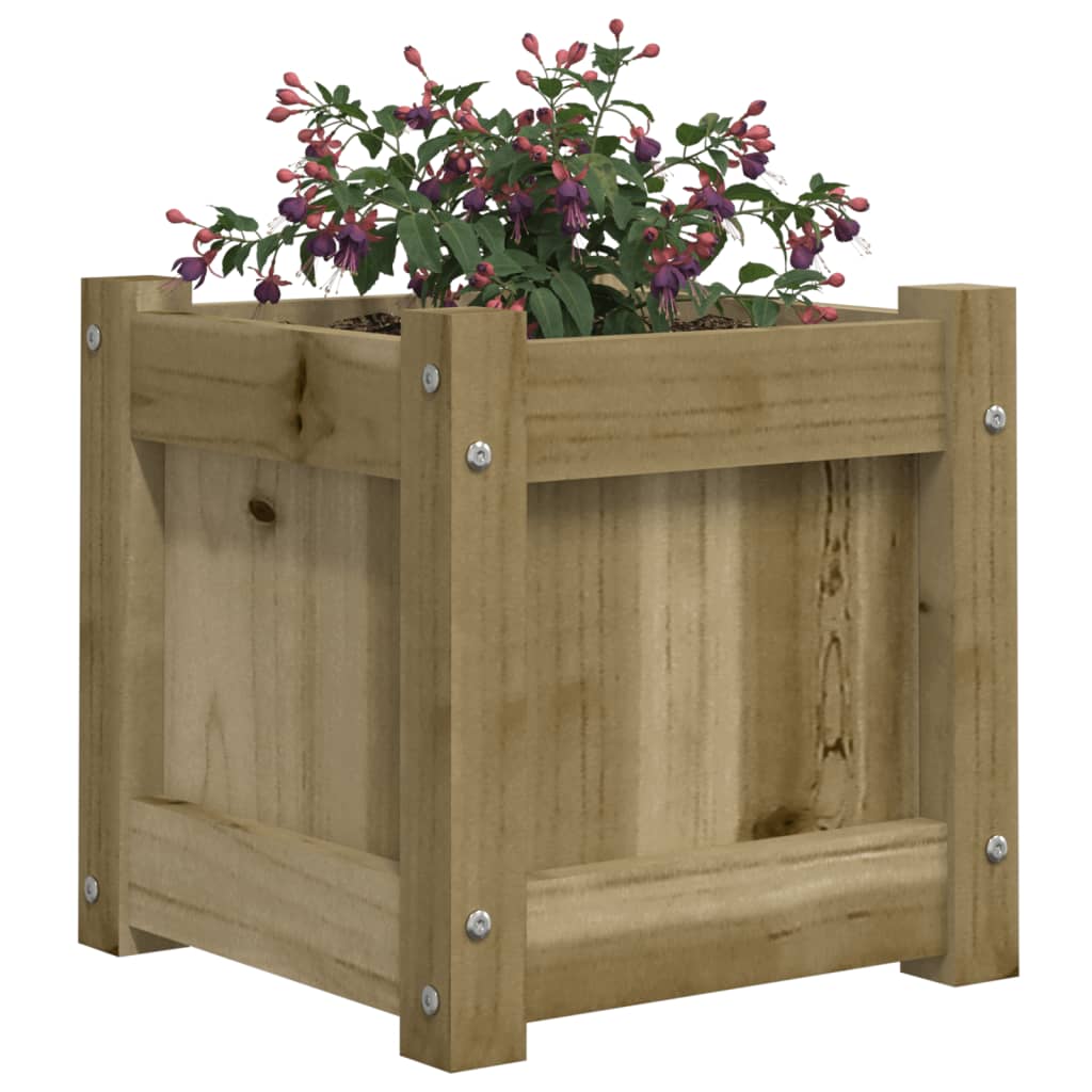 Plantenbakken 2 st cm geïmpregneerd hout is nu te koop bij PeponiXL, paradijselijk wonen!