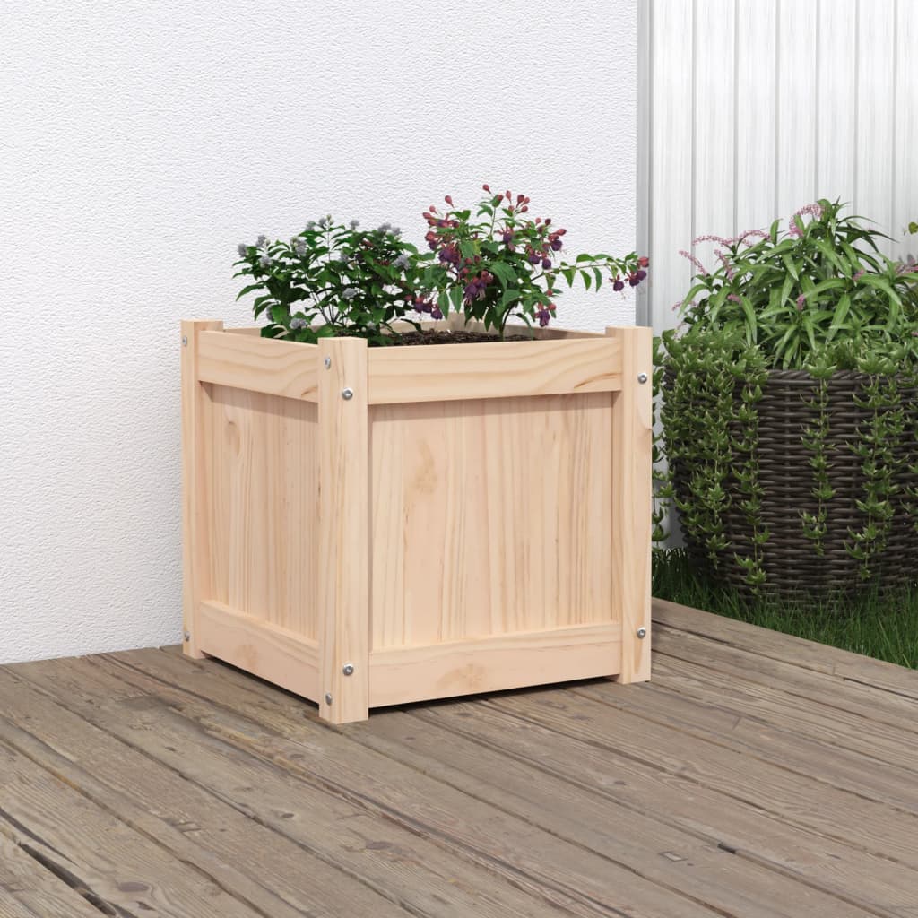 Plantenbak 40x40x40 cm massief grenenhout is nu te koop bij PeponiXL, paradijselijk wonen!