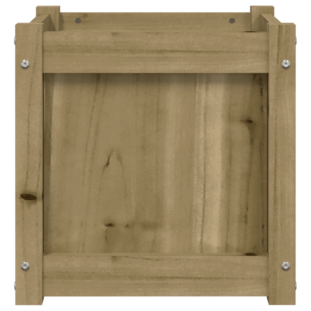 Plantenbak 40x40x40 cm geïmpregneerd grenenhout is nu te koop bij PeponiXL, paradijselijk wonen!