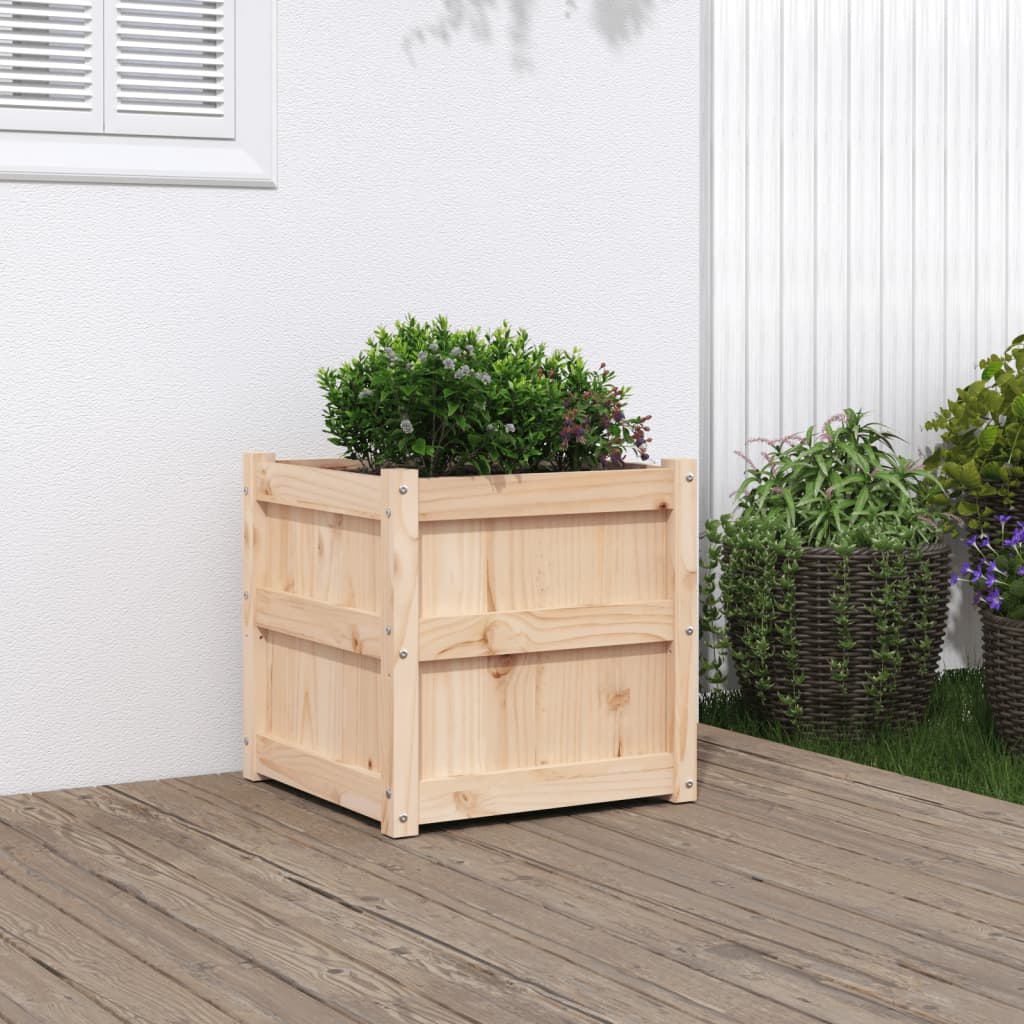 Plantenbak 50x50x50 cm massief grenenhout is nu te koop bij PeponiXL, paradijselijk wonen!