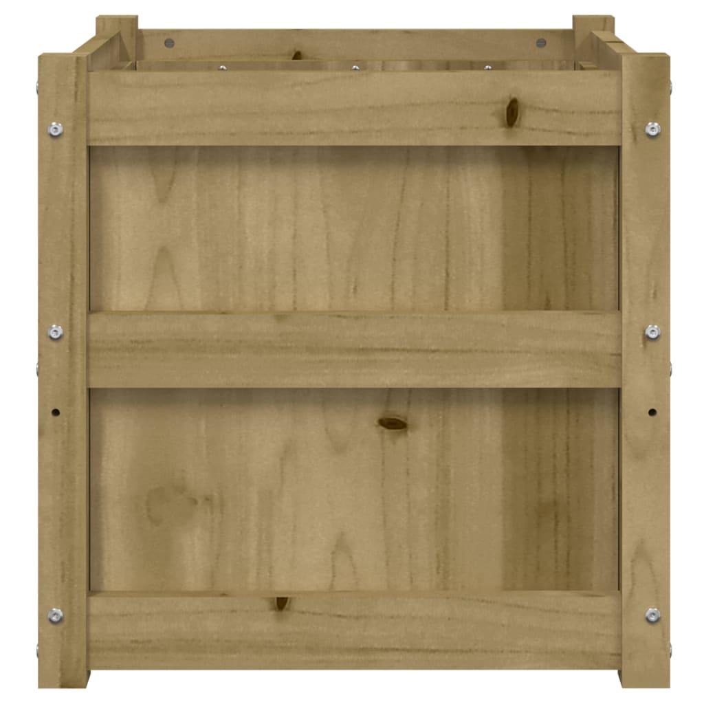 Plantenbak 50x50x50 cm geïmpregneerd grenenhout is nu te koop bij PeponiXL, paradijselijk wonen!