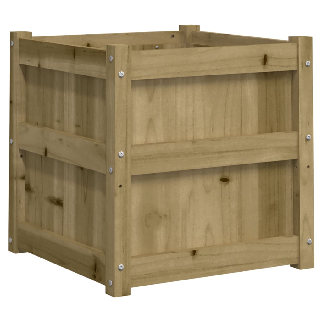 Plantenbakken 2 st cm geïmpregneerd hout is nu te koop bij PeponiXL, paradijselijk wonen!
