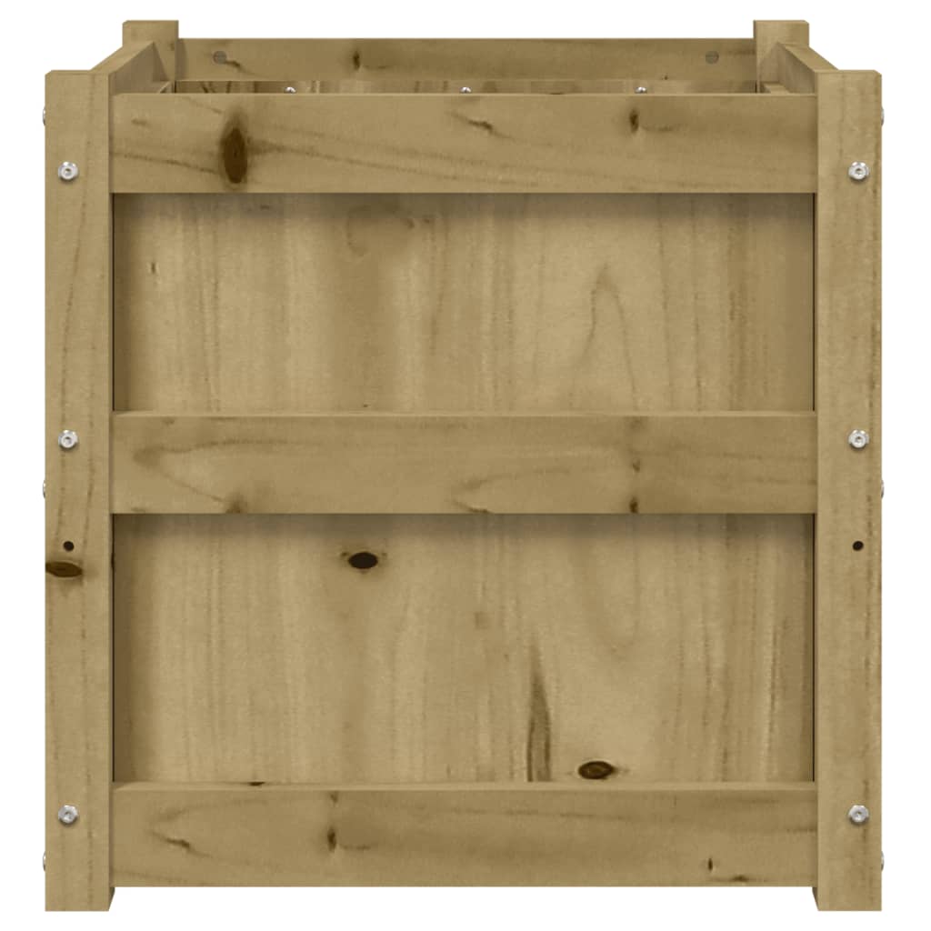 Plantenbakken 2 st cm geïmpregneerd hout is nu te koop bij PeponiXL, paradijselijk wonen!