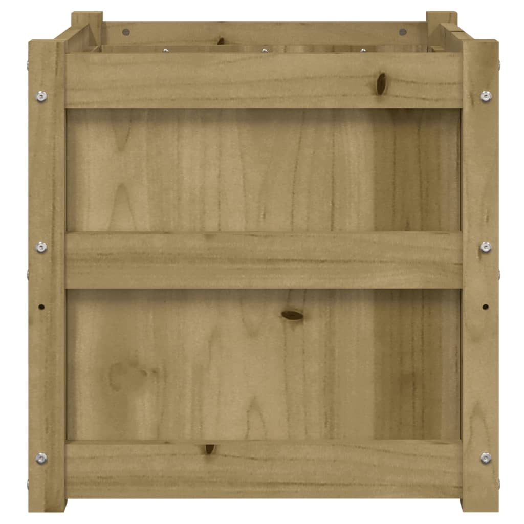 Plantenbakken 2 st cm geïmpregneerd hout is nu te koop bij PeponiXL, paradijselijk wonen!