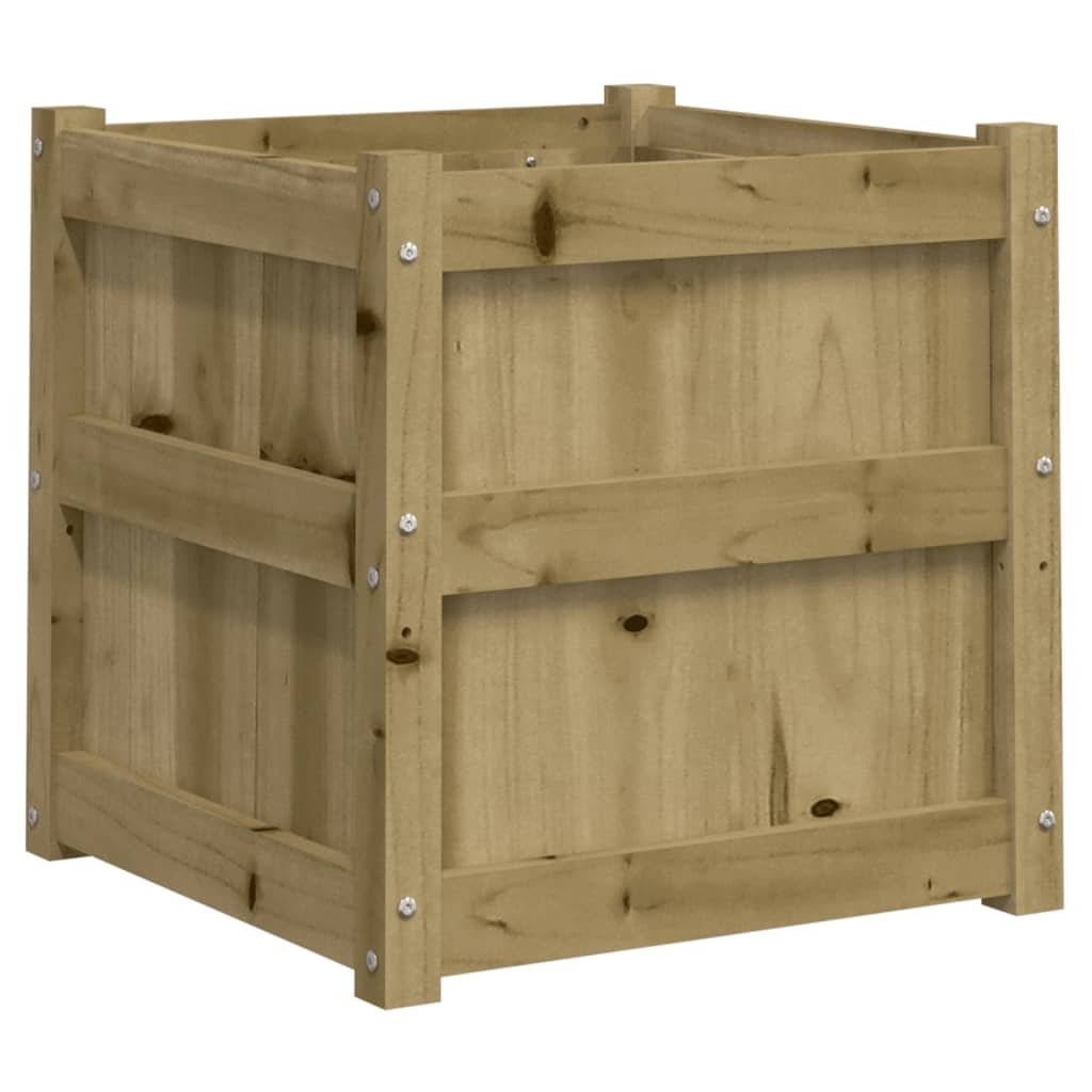 Plantenbakken 2 st cm geïmpregneerd hout is nu te koop bij PeponiXL, paradijselijk wonen!