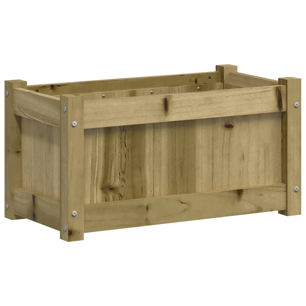 Plantenbak 60x31x31 cm geïmpregneerd grenenhout is nu te koop bij PeponiXL, paradijselijk wonen!