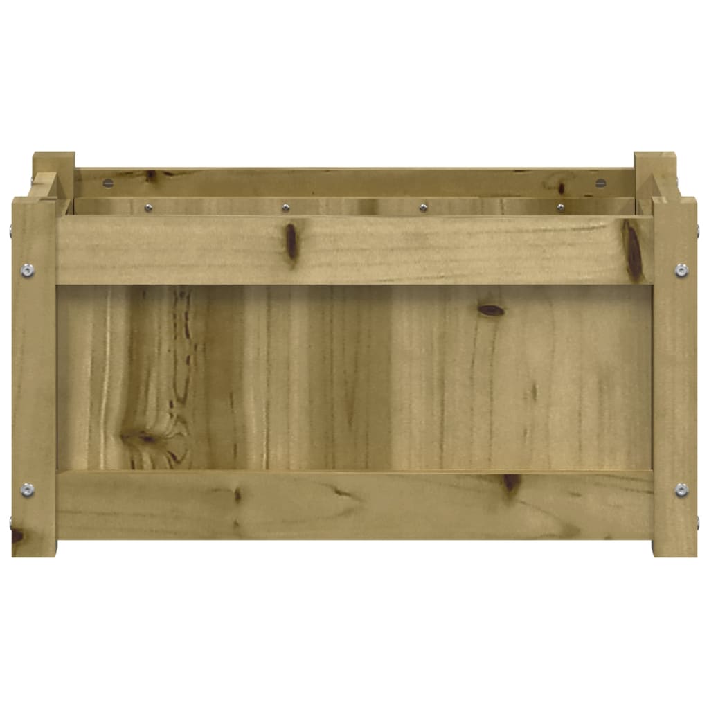 Plantenbak 60x31x31 cm geïmpregneerd grenenhout is nu te koop bij PeponiXL, paradijselijk wonen!