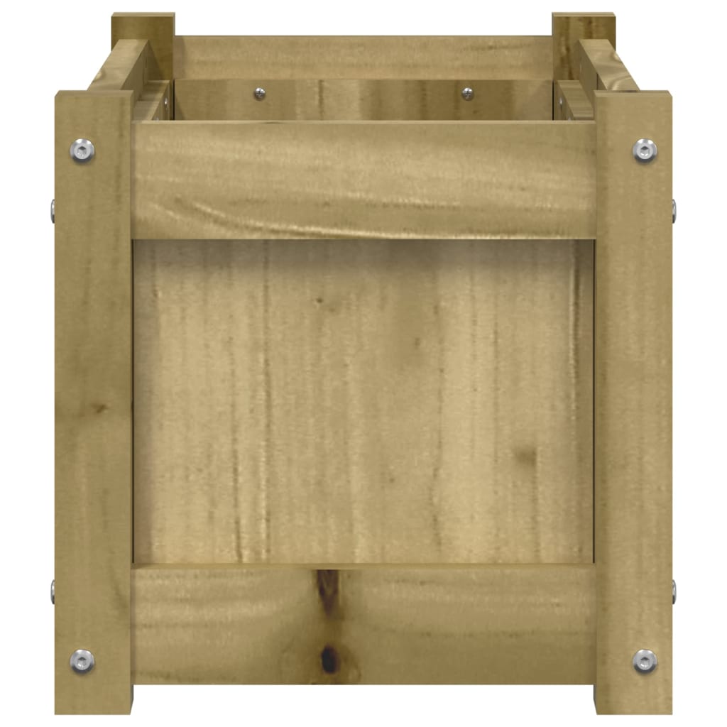 Plantenbak 60x31x31 cm geïmpregneerd grenenhout is nu te koop bij PeponiXL, paradijselijk wonen!