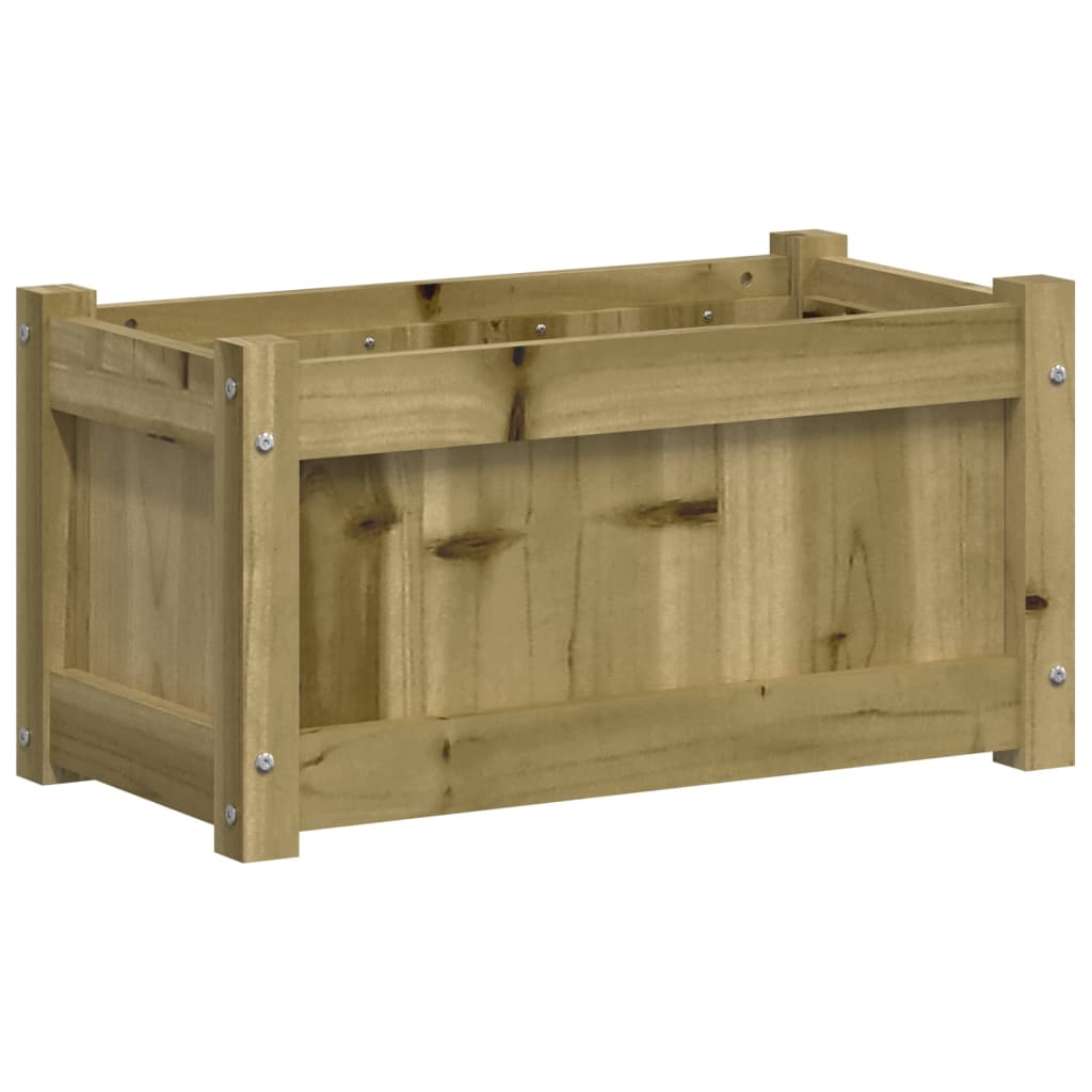 Plantenbak 60x31x31 cm geïmpregneerd grenenhout is nu te koop bij PeponiXL, paradijselijk wonen!