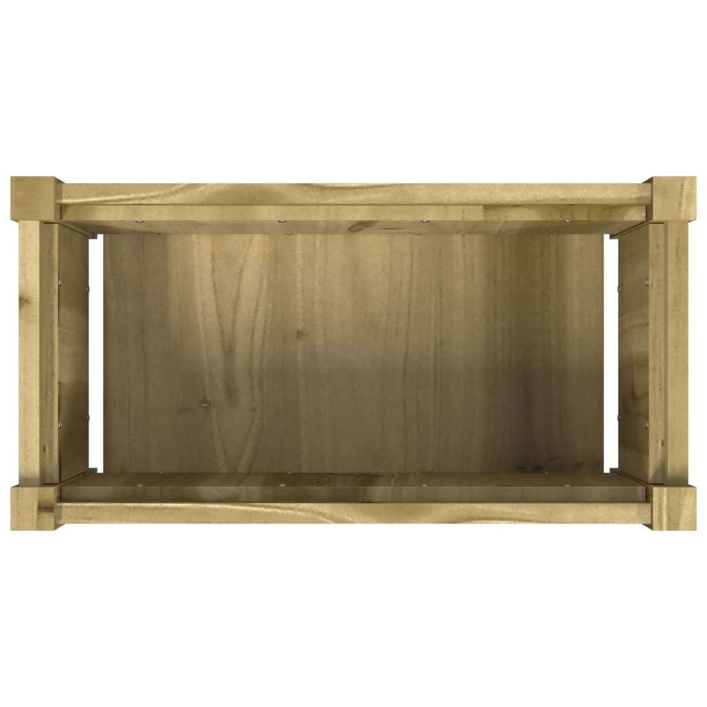 Plantenbak 60x31x31 cm geïmpregneerd grenenhout is nu te koop bij PeponiXL, paradijselijk wonen!