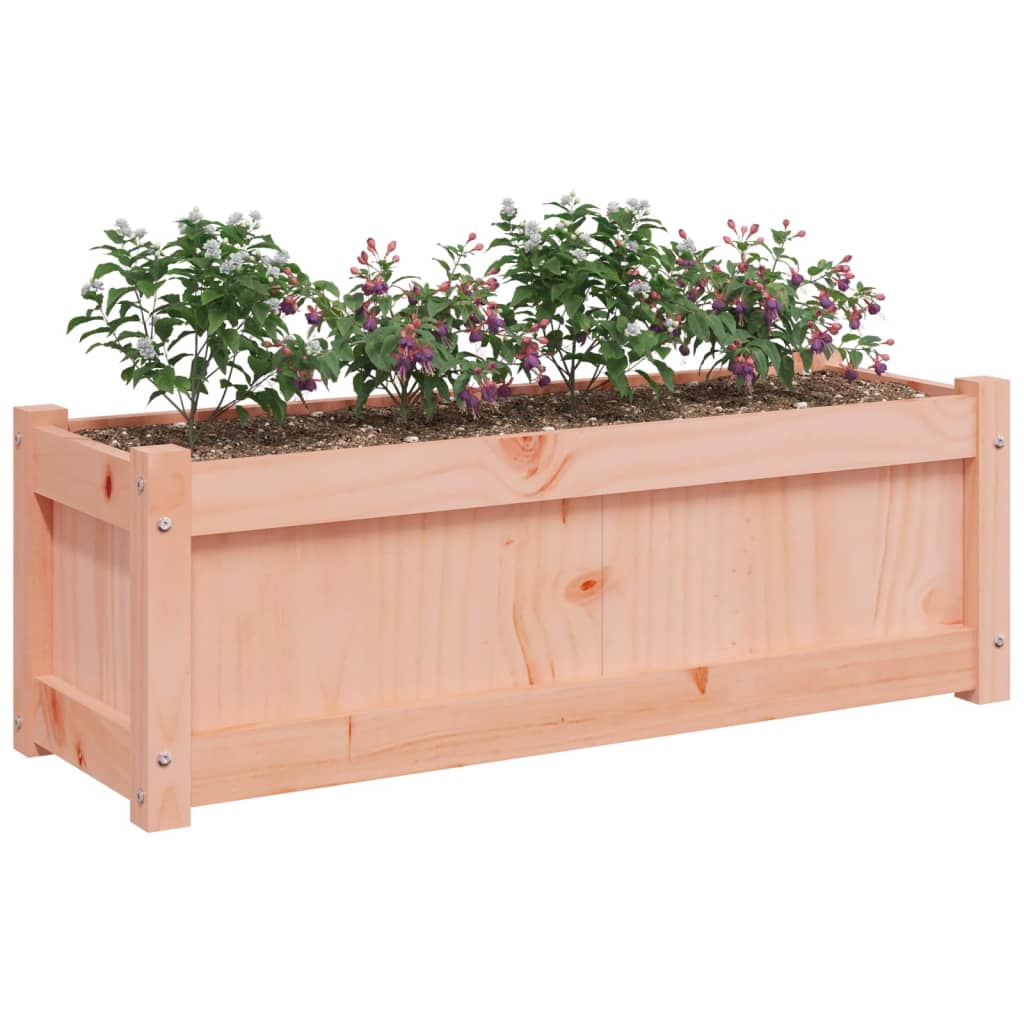 Plantenbak 90x31x31 cm massief douglashout is nu te koop bij PeponiXL, paradijselijk wonen!