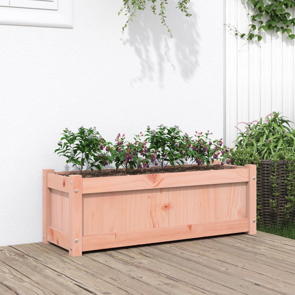 Plantenbak 90x31x31 cm massief douglashout is nu te koop bij PeponiXL, paradijselijk wonen!