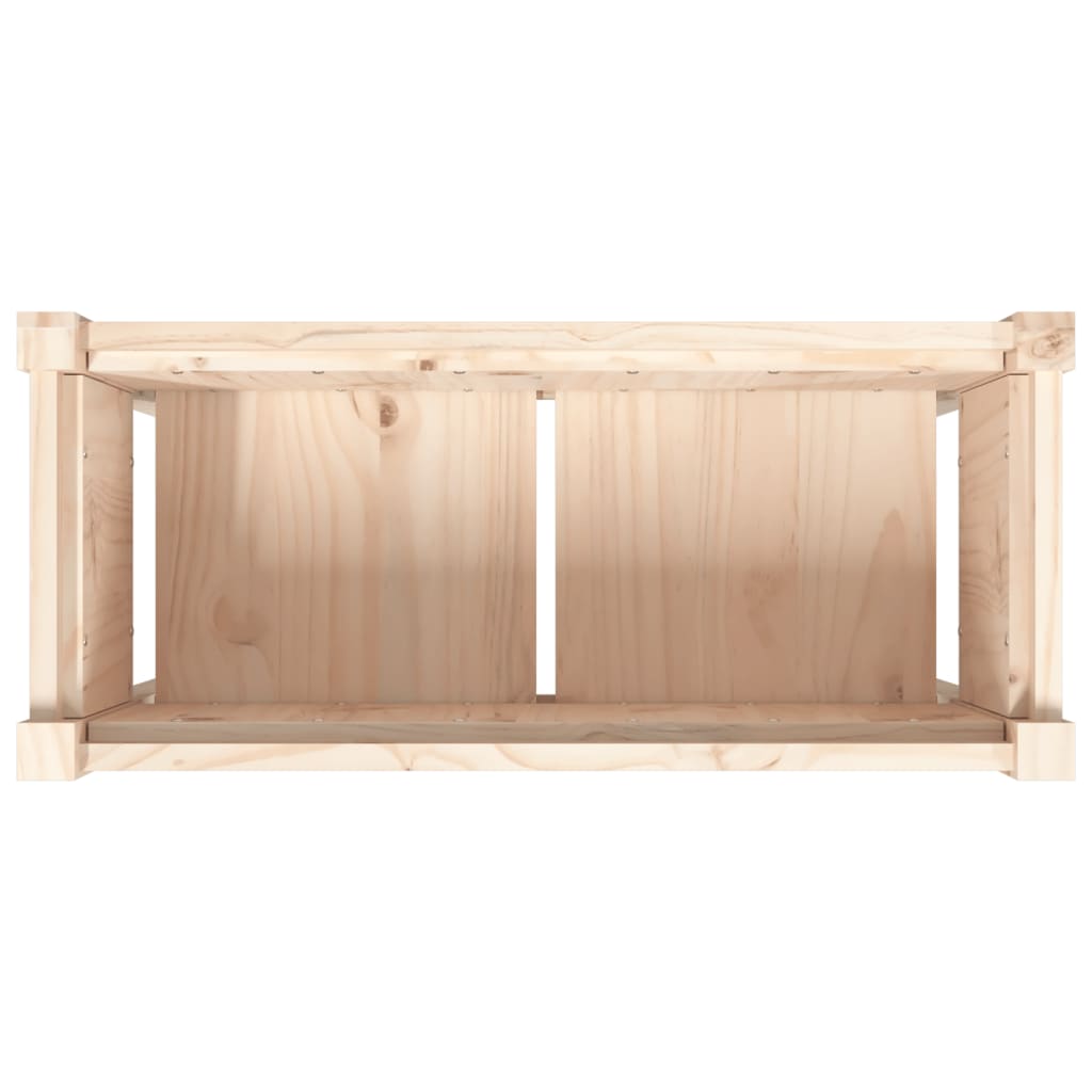 Plantenbak met poten 70x31x70 cm massief grenenhout is nu te koop bij PeponiXL, paradijselijk wonen!