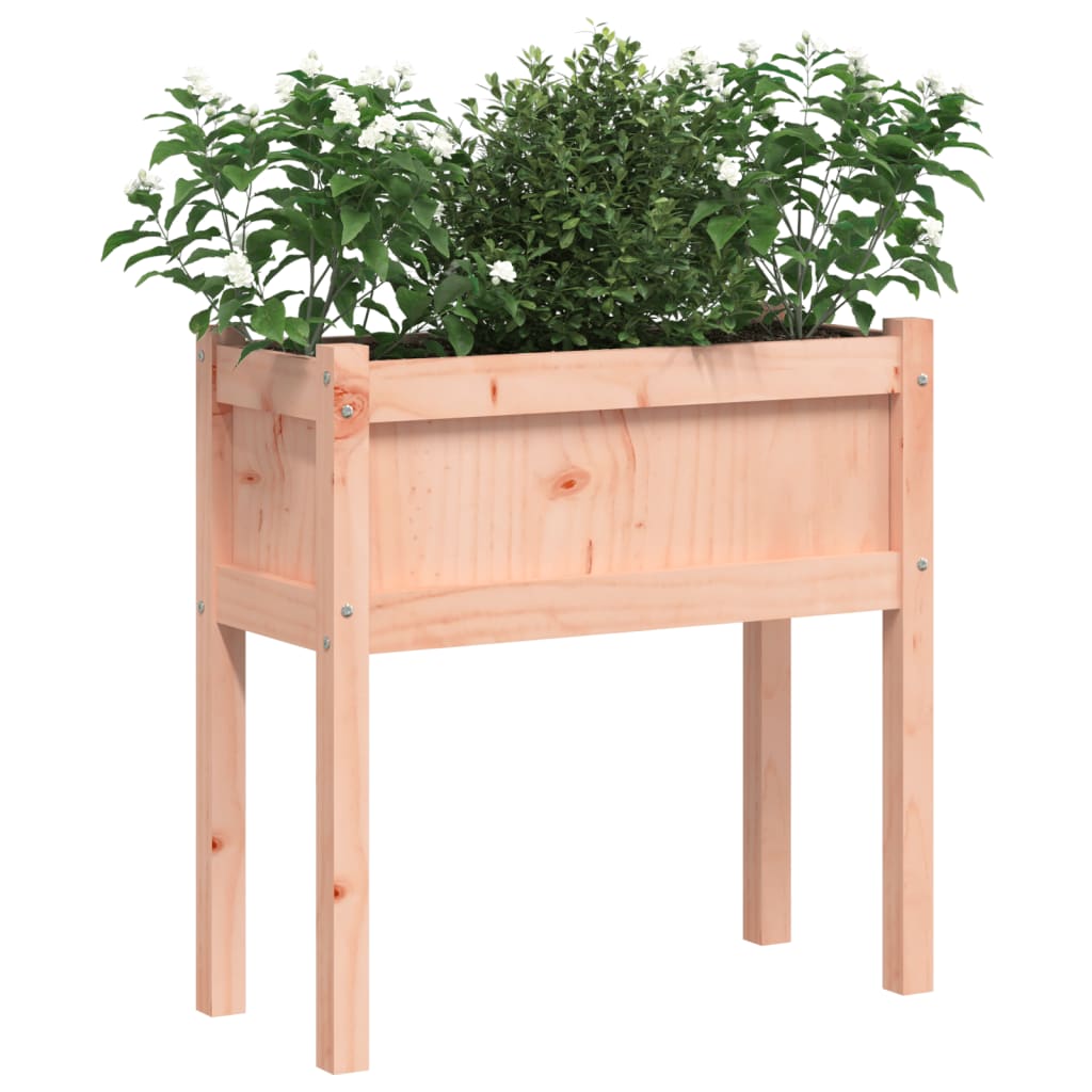 Plantenbak met poten 70x31x70 cm massief douglashout is nu te koop bij PeponiXL, paradijselijk wonen!