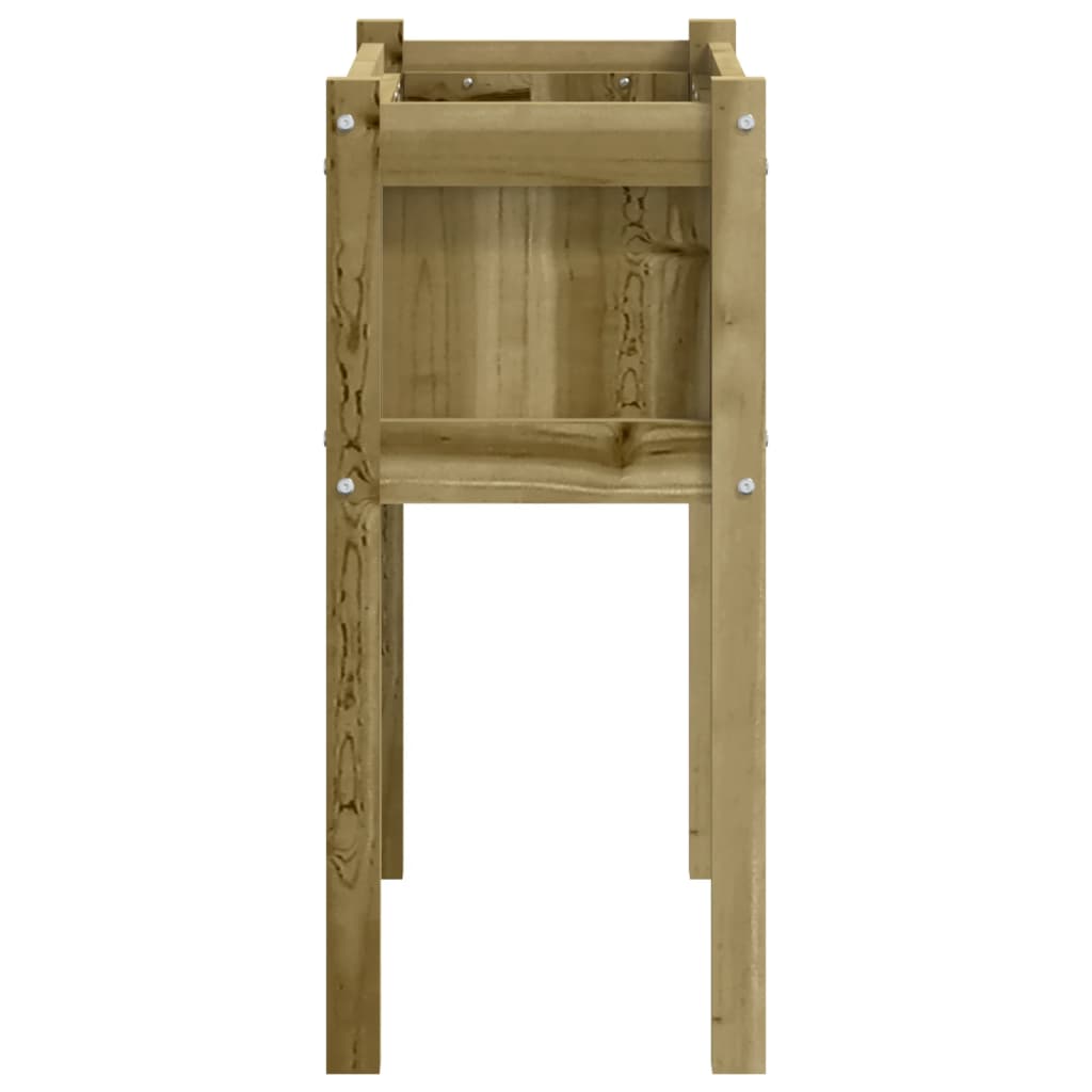 Plantenbak met poten 70x31x70 cm geïmpregneerd grenenhout is nu te koop bij PeponiXL, paradijselijk wonen!