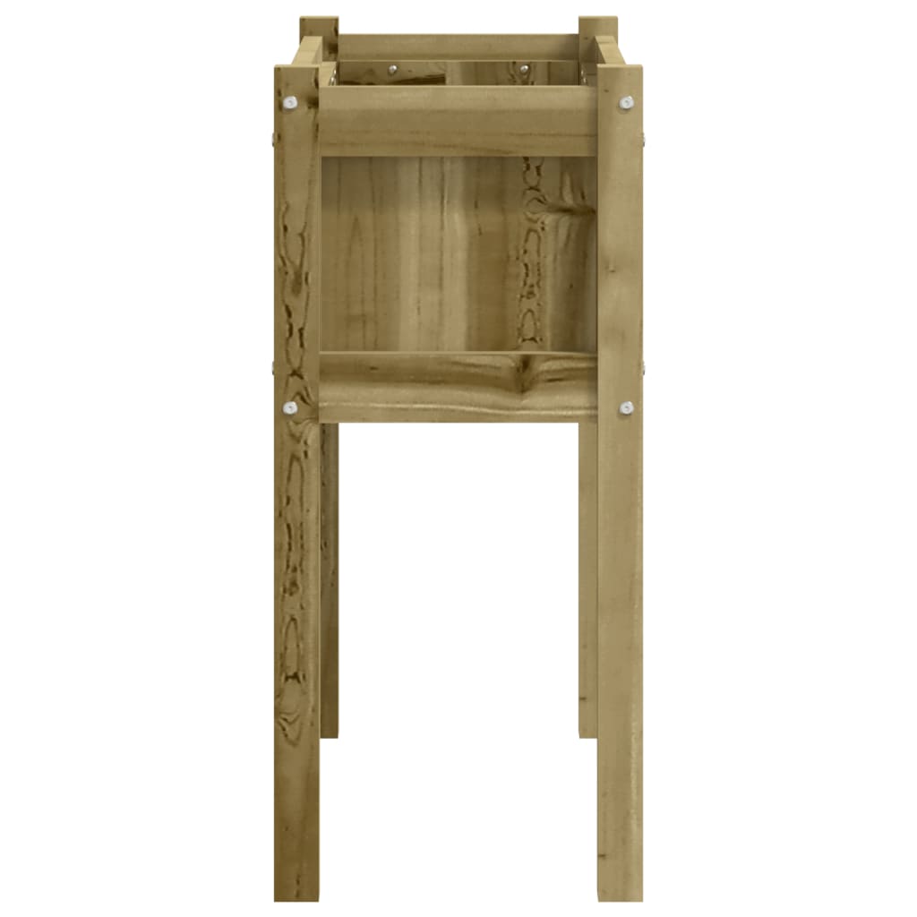 Plantenbakken met poten 2 st cm geïmpregneerd hout is nu te koop bij PeponiXL, paradijselijk wonen!
