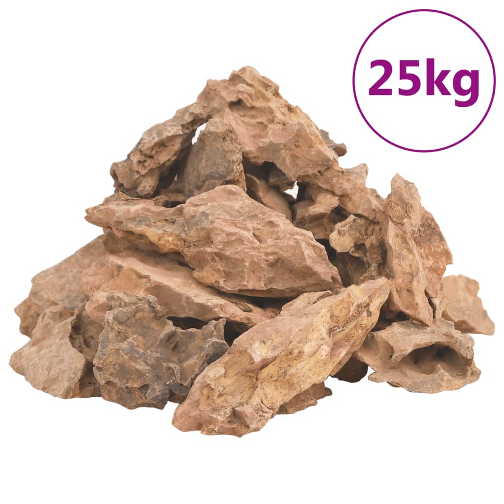 Drakenstenen 25 kg 1-10 cm bruin is nu te koop bij PeponiXL, paradijselijk wonen!