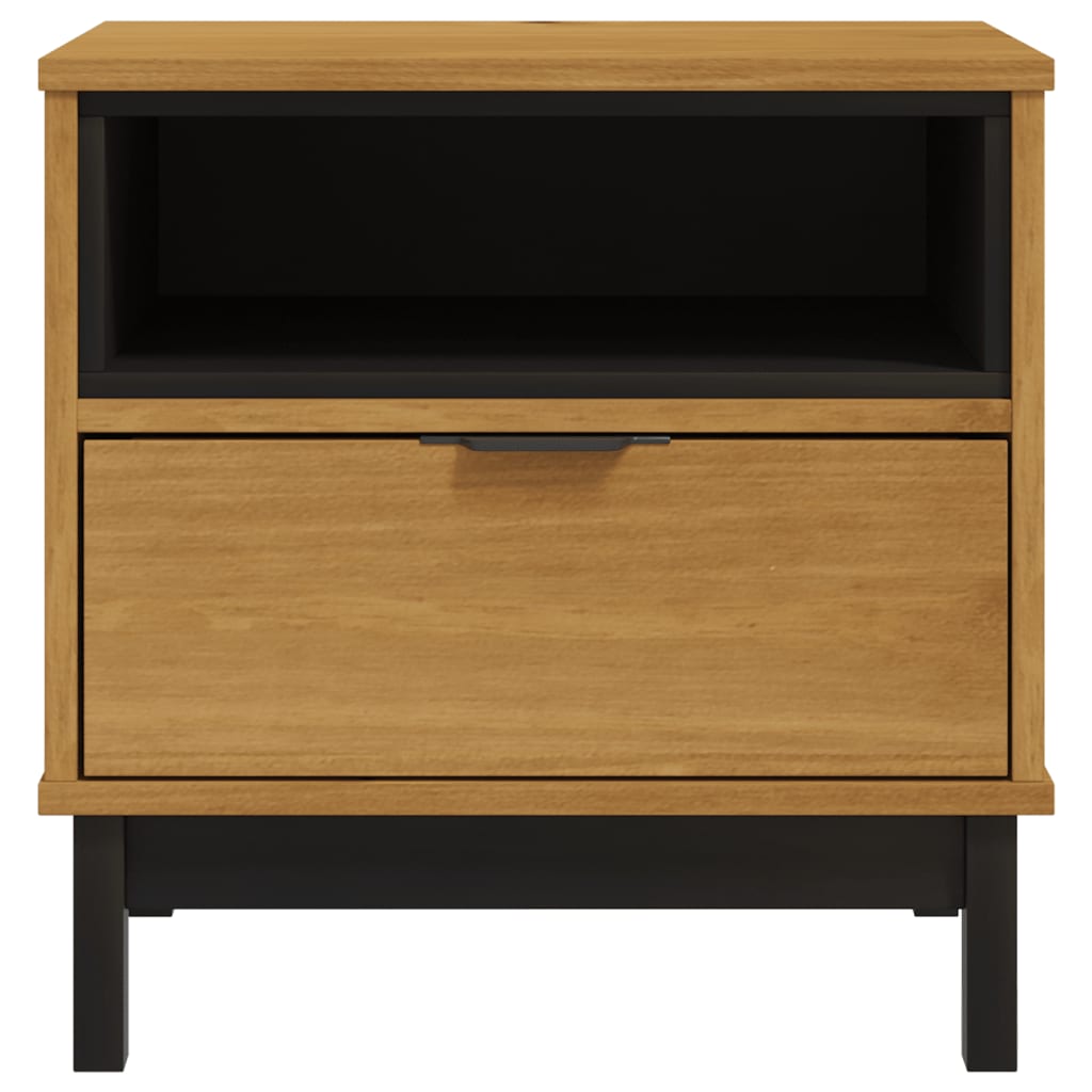 Bijzettafel FLAM 50x50x50 cm massief grenenhout is nu te koop bij PeponiXL, paradijselijk wonen!