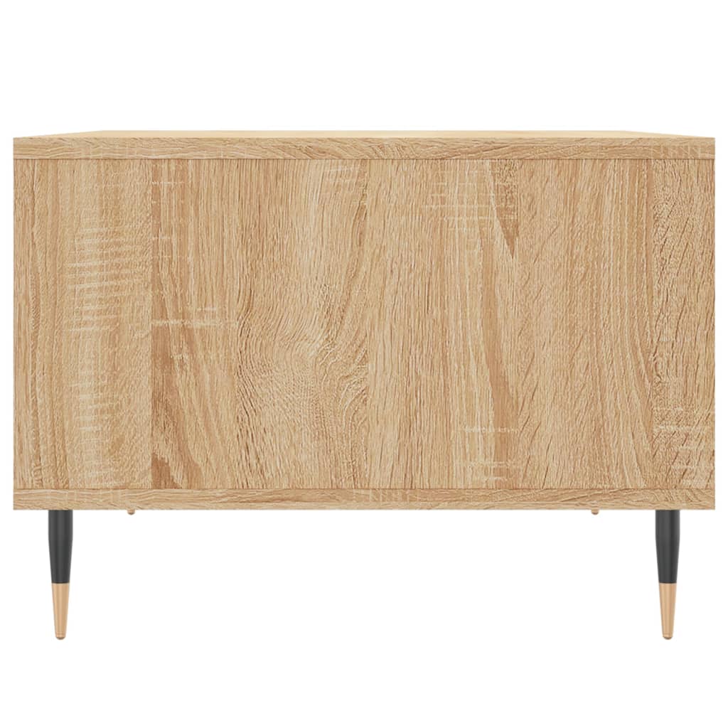 Salontafel 60x50x36,5 cm bewerkt hout sonoma eikenkleurig is nu te koop bij PeponiXL, paradijselijk wonen!
