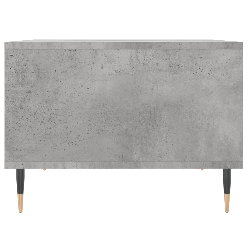 Salontafel 60x50x36,5 cm bewerkt hout betongrijs is nu te koop bij PeponiXL, paradijselijk wonen!