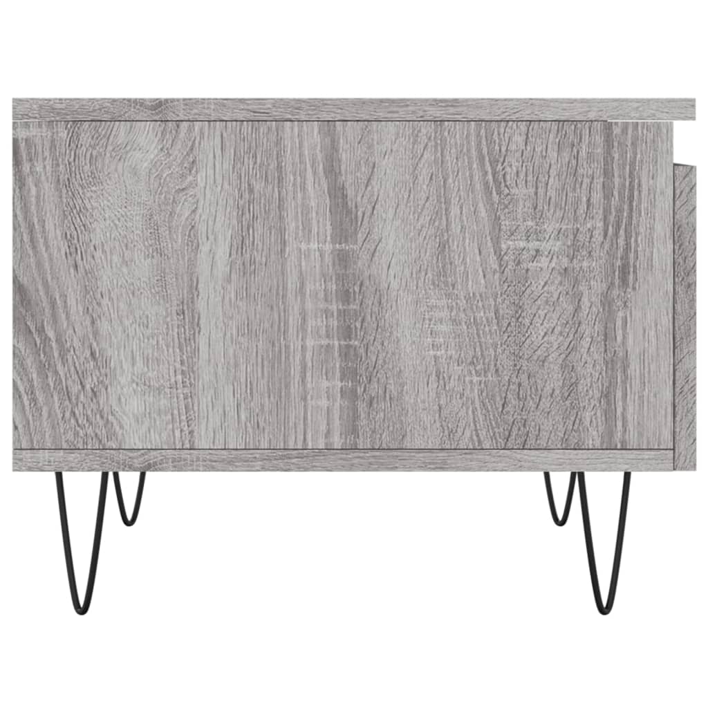 Salontafels 2 st 50x46x35 cm bewerkt hout grijs sonoma eiken is nu te koop bij PeponiXL, paradijselijk wonen!