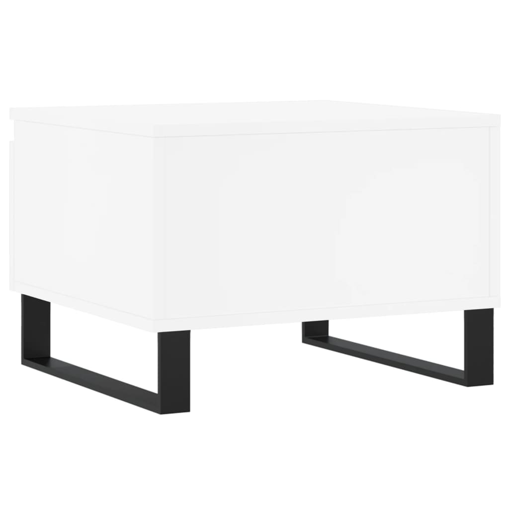 Salontafels 2 st 50x46x35 cm bewerkt hout wit is nu te koop bij PeponiXL, paradijselijk wonen!