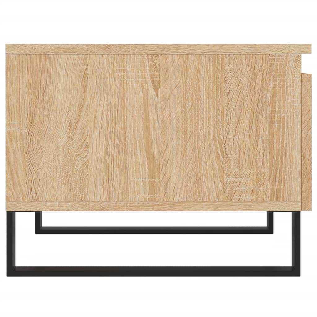 Salontafels 2 st 50x46x35 cm bewerkt hout sonoma eikenkleurig is nu te koop bij PeponiXL, paradijselijk wonen!