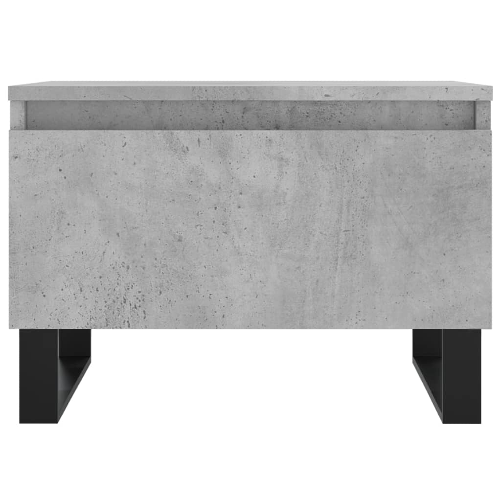 Salontafels 2 st 50x46x35 cm bewerkt hout betongrijs is nu te koop bij PeponiXL, paradijselijk wonen!