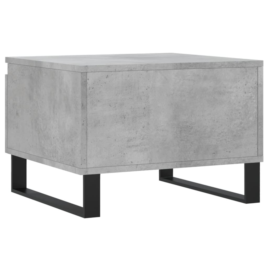 Salontafels 2 st 50x46x35 cm bewerkt hout betongrijs is nu te koop bij PeponiXL, paradijselijk wonen!