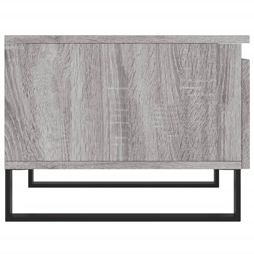 Salontafels 2 st 50x46x35 cm bewerkt hout grijs sonoma eiken is nu te koop bij PeponiXL, paradijselijk wonen!