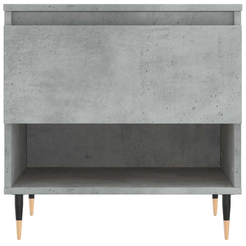 Salontafels 2 st 50x46x50 cm bewerkt hout betongrijs is nu te koop bij PeponiXL, paradijselijk wonen!